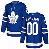 Men's Toronto Maple Leafs Custom Blue Home Stitched 2017-2018 Adidas NHL Jersey,baseball caps,new era cap wholesale,wholesale hats